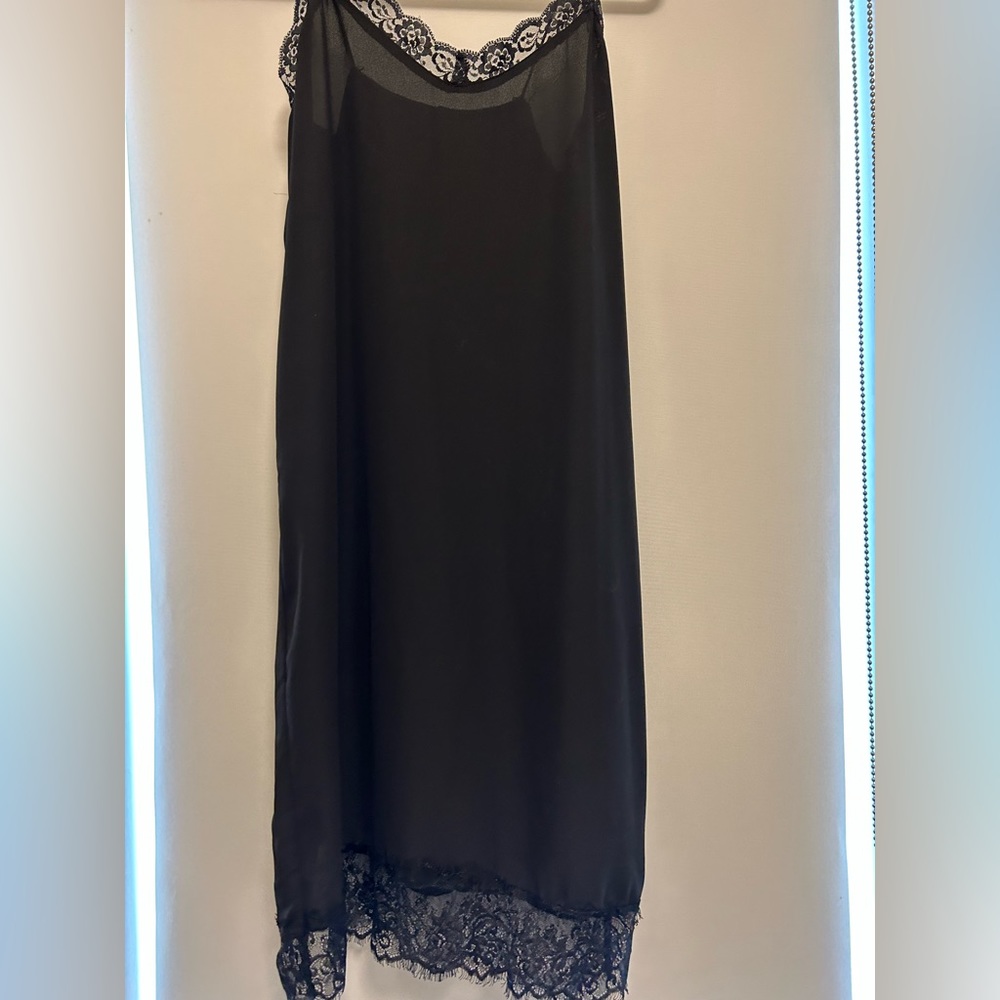 The Vintage Shop lace trim dress